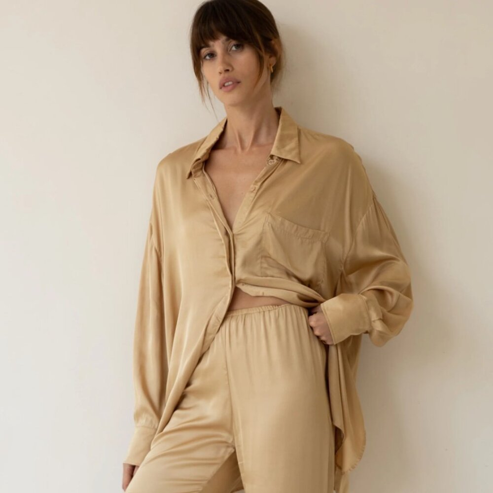 BAHHGOOSE Koe Button Up XS